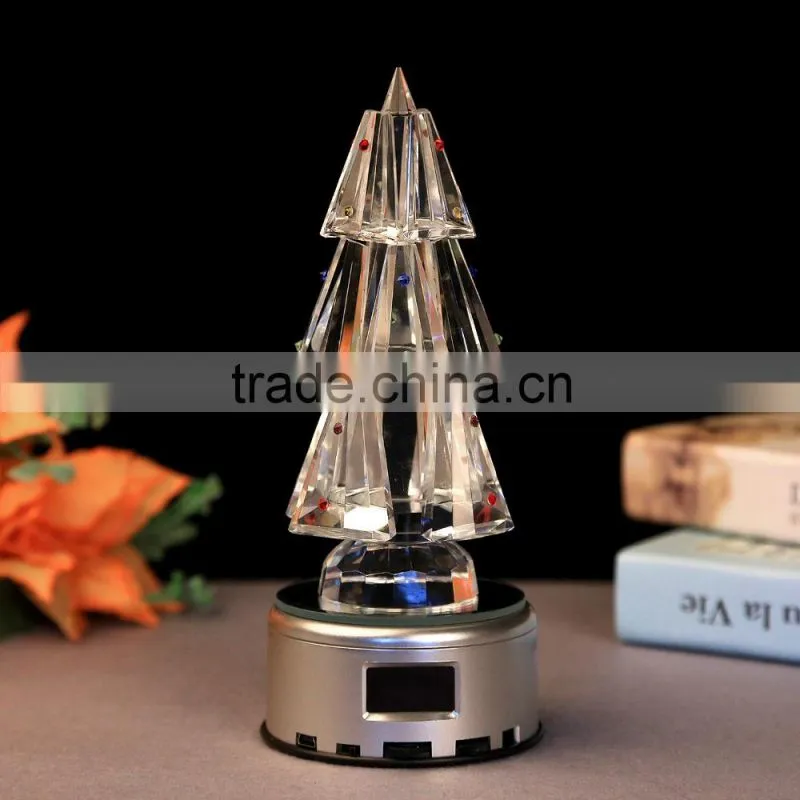 hot sale beautiful colorful crystal Christmas tree