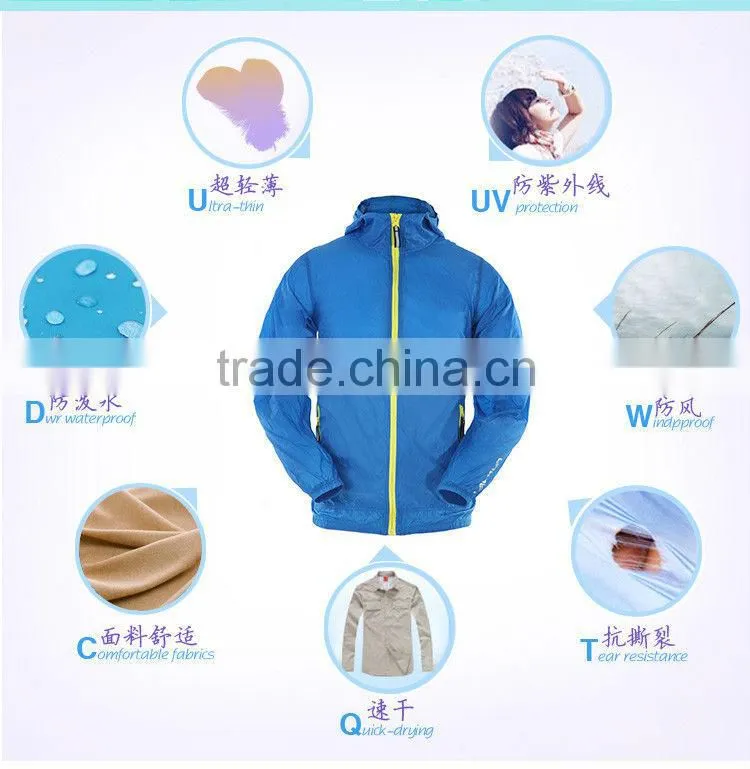 Stylish quick dry windbreaker jacket