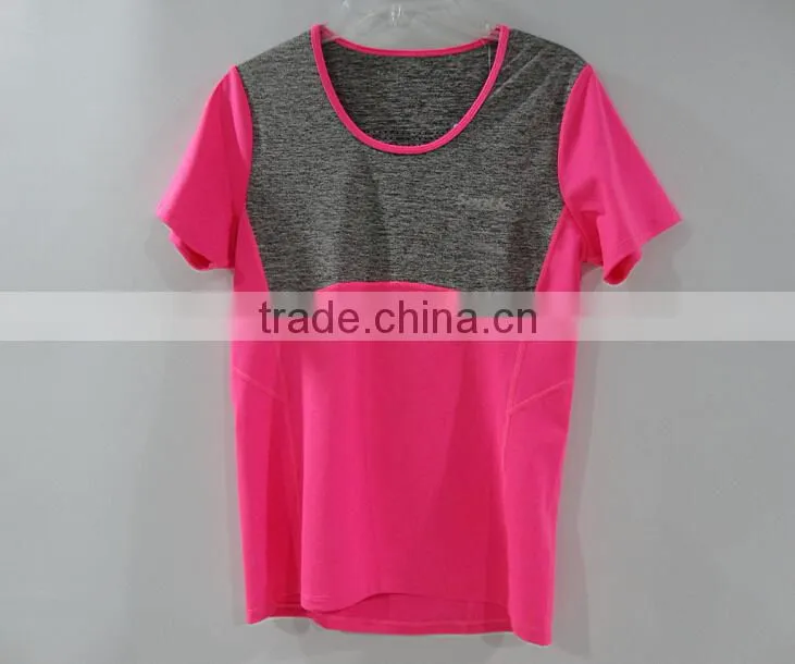 2015 santic women dry wick running shirts coolmax dress shirt
