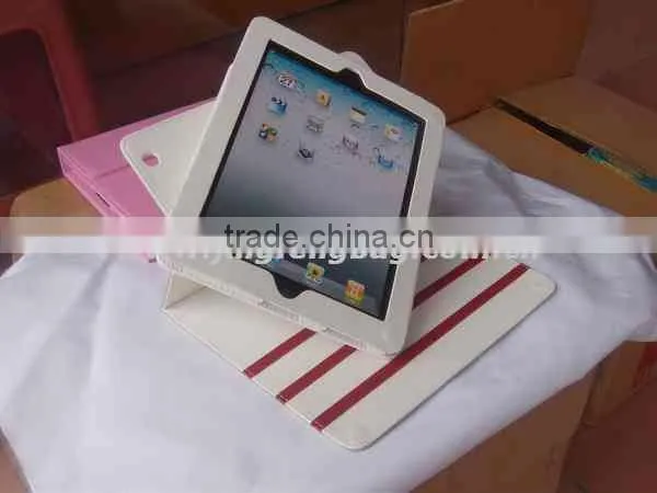 new hot sale fashion movable separate leather tablet case