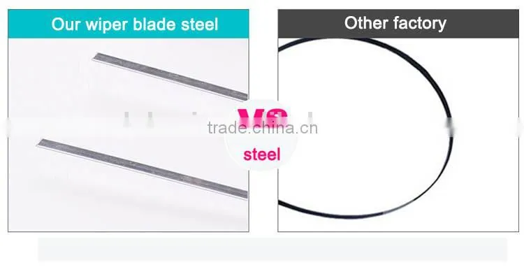 2017 Car Accessories China Cars Rubber With Windshield Wiper Blade