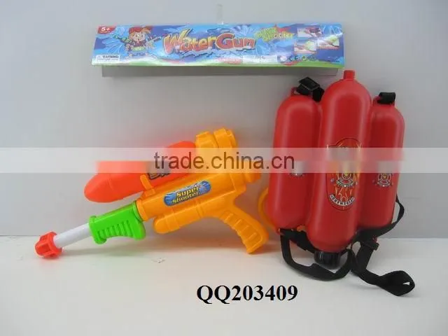 Plastic kids backpack water gun