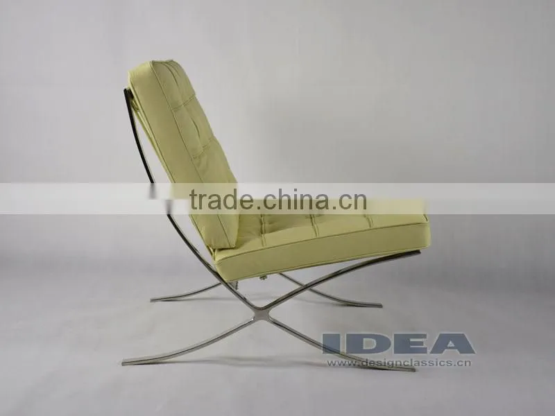 DC2001 Replica Mies Van Der Rohe Barcelona Chair - Cream White