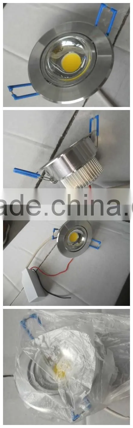 High CRI 3 Years' Warranty 3W/5W ultra slim led downlight