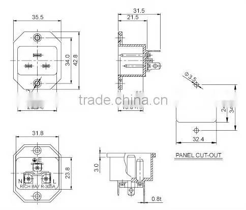 C20 electrical plugs and sockets