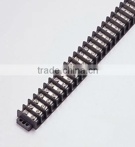 20A 300VAC Thermoplastic UL94-V0 Double Row Barrier Terminal Block TB78