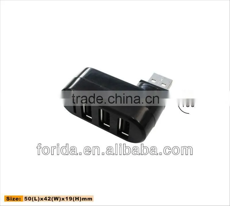 180 degree rotating head USB hub