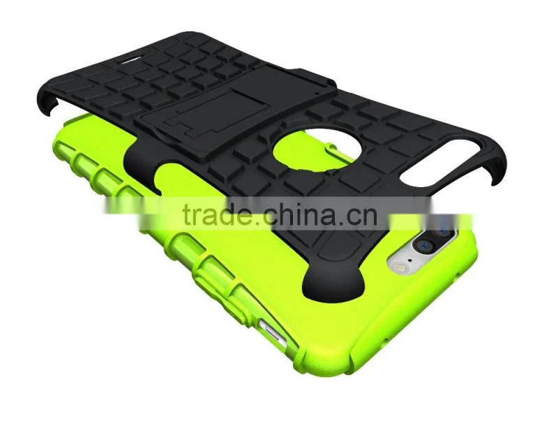 robot kickstand case for iphone 7, hybrid for iphone 7 case, rugged hybrid for iphone 7 case