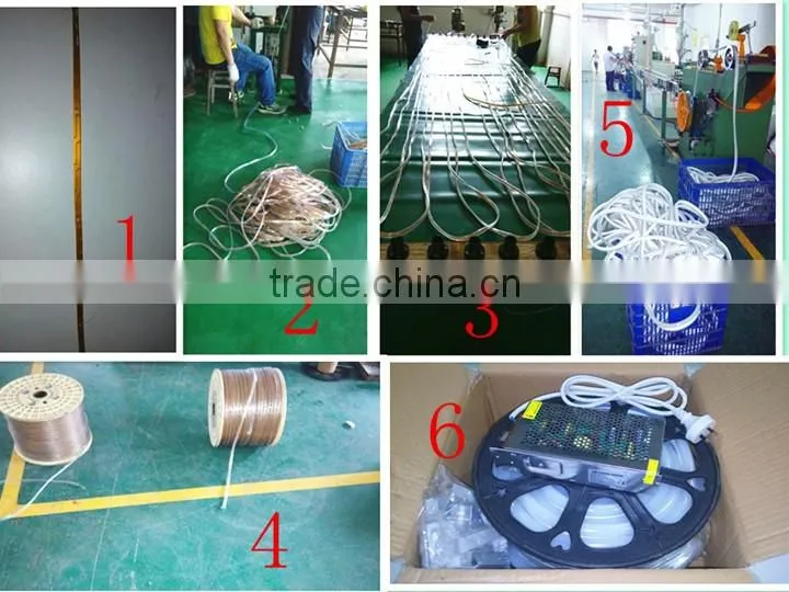 50m/roll 230V flexible 2835LED neon flex/IP65 outdoor decorative neon lamp