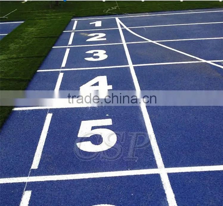 Cheap 400m rubber running track mat material