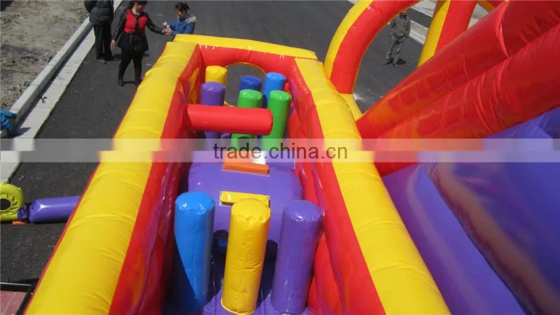 Inflatable Outdoor Obstacle Course Equipment for Sale