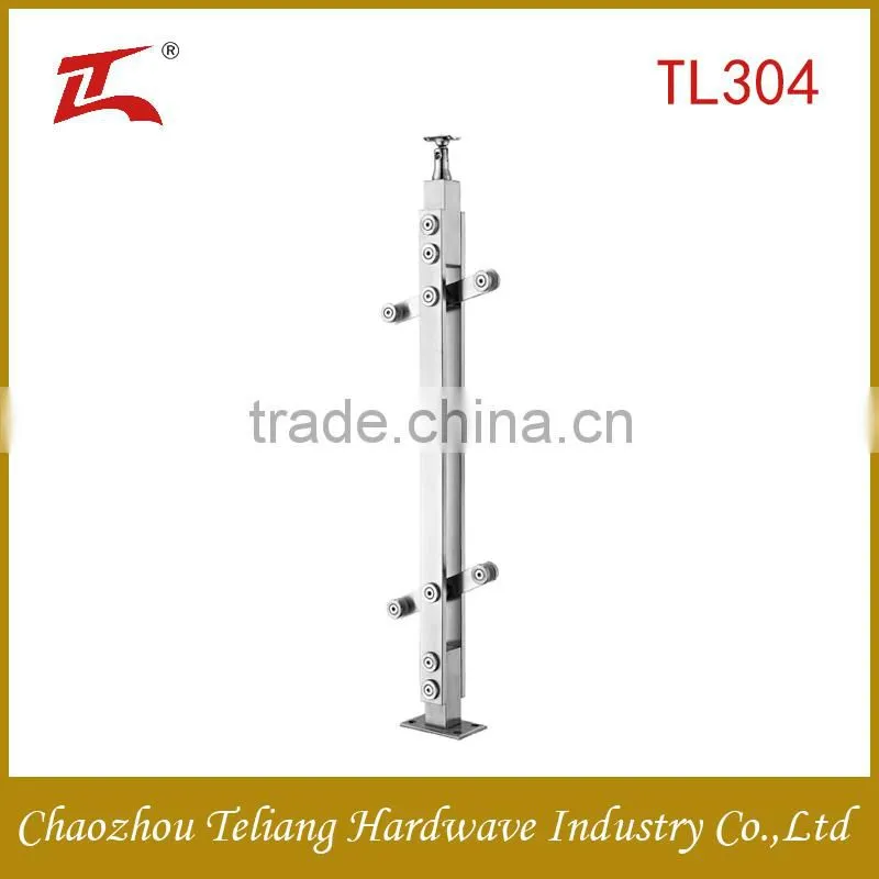 free standing handrails for outdoor steps/stainless steel staircases handrails design
