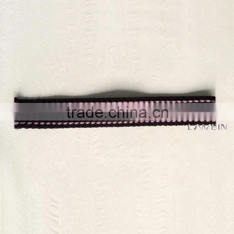 Custom garment jacquard webbing woven tape belt