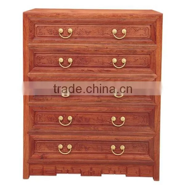 Mahogany chest of drawers flowers furniture