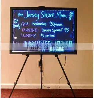 New Designed Led Writing Boards with Acrylic Frame