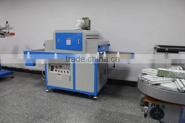 Screen printing ultraviolet tunnel dryer machine
