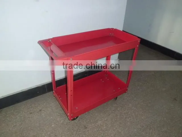 Iron Material tool cart/ service cart, with superior loading capacity