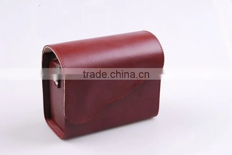 Korean style shoulder bag Leather Shoulder Camera bag, vintage small camera bag