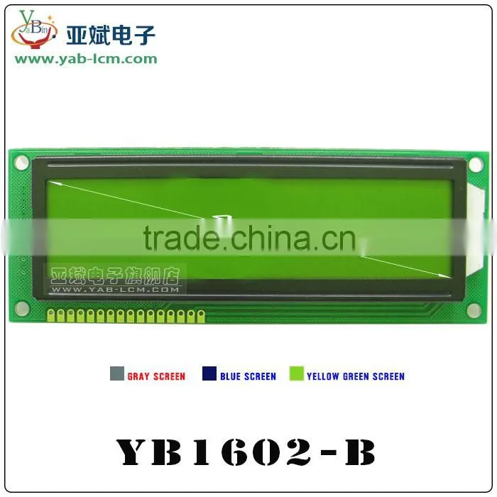 Big size 16X2 lcd module