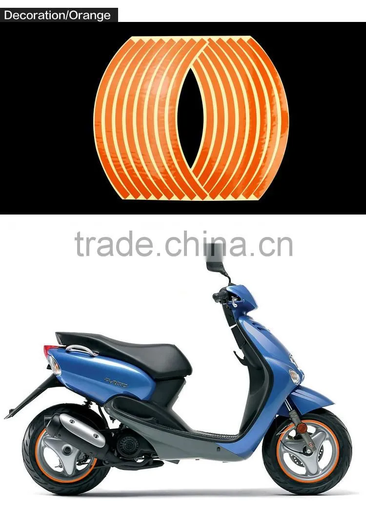 10 inches scooter rim sticker