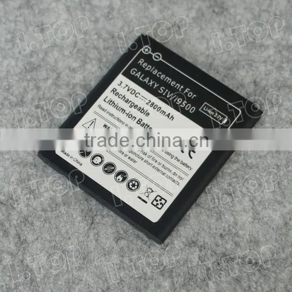 Backup battery for Samsung Galaxy S4 I9500 ,3.7V 2800mAh,18 months warranty