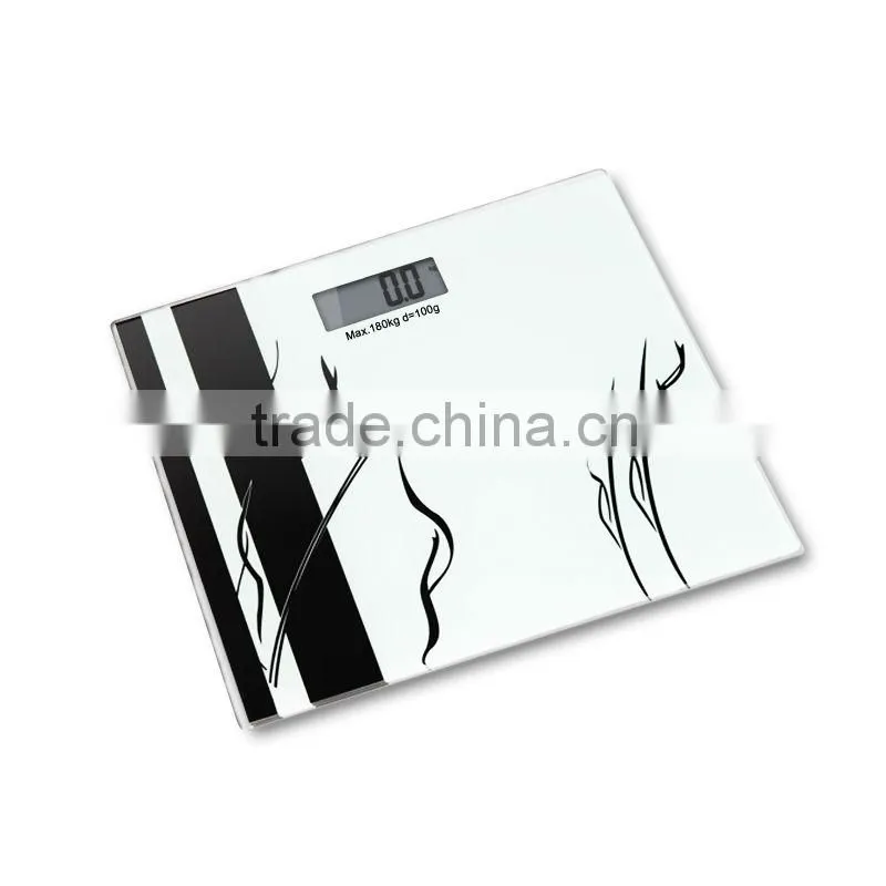 Digital body fat scale digital bathroom, Digital LCD Glass Bathroom Body fat Weight Watchers Scale 330lb/150kg