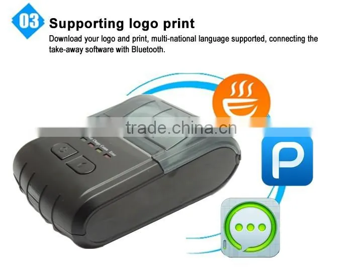 IMP014 58mm 2 inch Bluetooth Android Mobile Device Mini Portable Printer