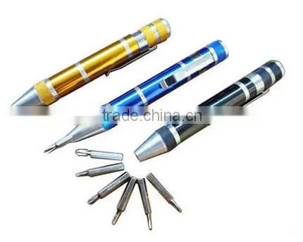 Promotional 6 in 1 Mutil-function Screwdriver Set from China factory