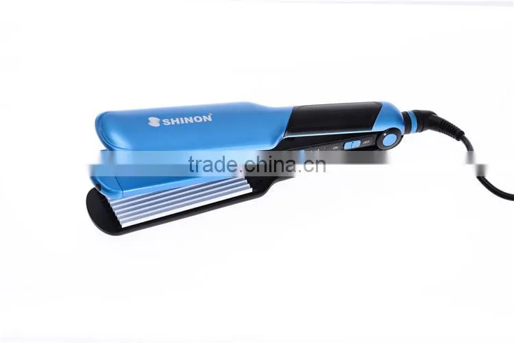 Hair crimper and straightener 2 in 1 hair salon tools