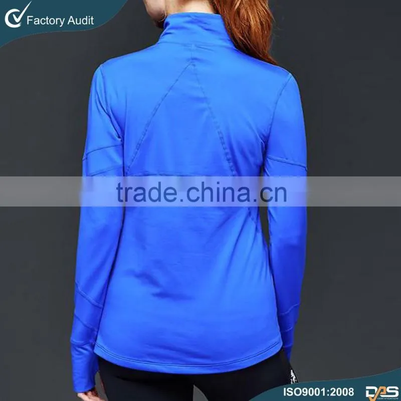 high quality cheap women yoga jacket/ running jacket/Sports jacket
