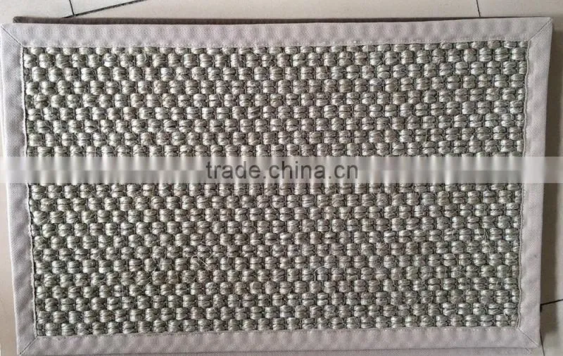 Vila Sisal area mat sisal rug hemp backing carpet