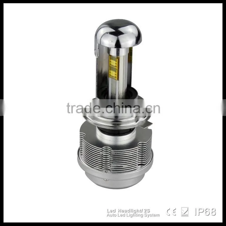 G5 fanless led headlight 40w 3000lm c ree h4 led high low beam car h4 led headlight bulbs