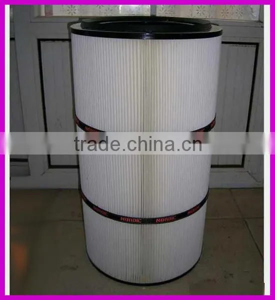 Steel mill dust removal filter cartridge