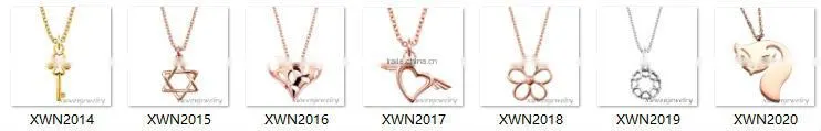 cubic zirconia stainless steel couple necklace with peridot quartz
