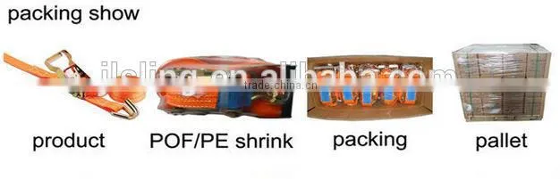 ratchet tensioner/tightener/luggage tie down strap CE&GS approved