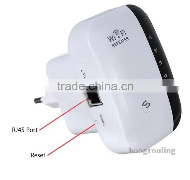 Wireless Wifi Repeater 802.11n/b/g Network WiFi Routers 300Mbps Range Expander Signal Booster Extender WIFI Ap Wps Encryption