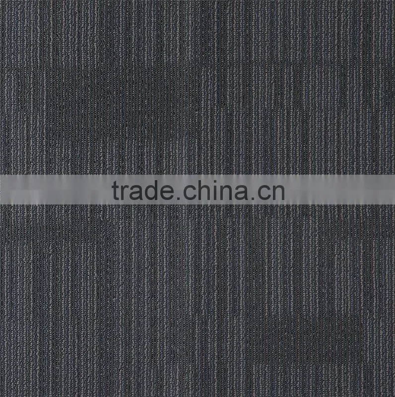 Multi level loop pvc vinyl carpet for office with customized design