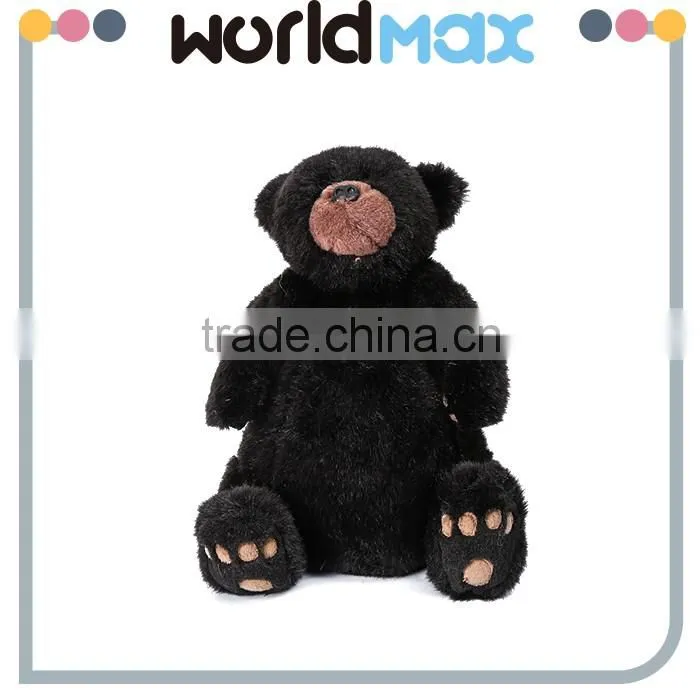 Wholesale Products Cartoon Black Bear Plush Toy