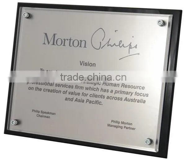 Special new products acrylic paper weight trophy