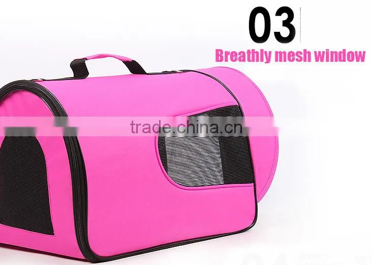 2015 china ISO factory hot sale travel carry pet bag