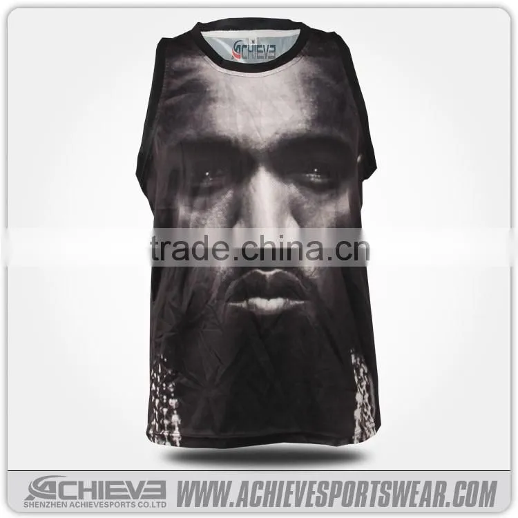wholesale sublimation printing sportswear custom made company logo running wear