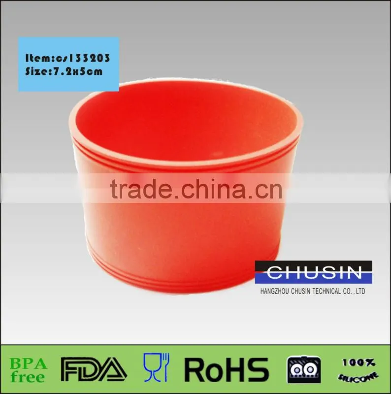 Silicone Sleeve For Cup Silicone cup sleeve