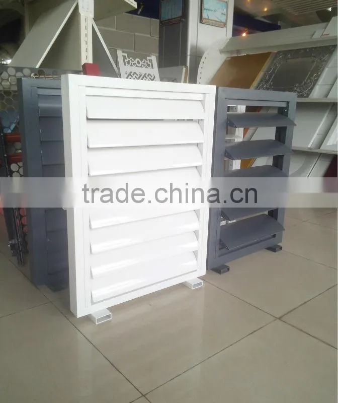 Curved perforated aluminum sun louver/screen (C E)