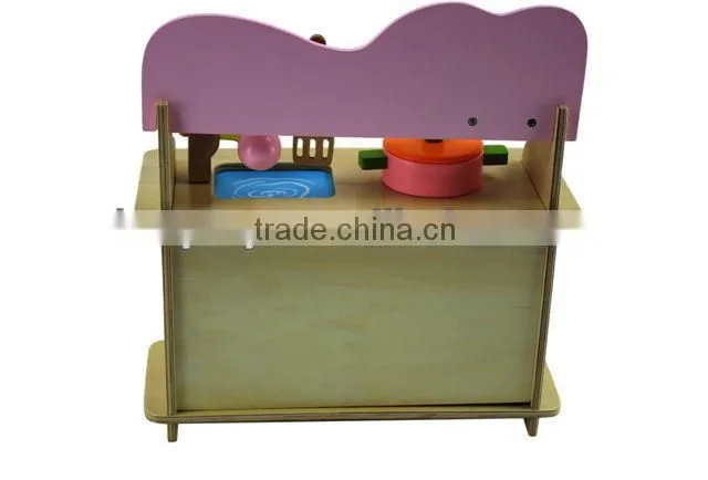 Modern wooden kitchen toy