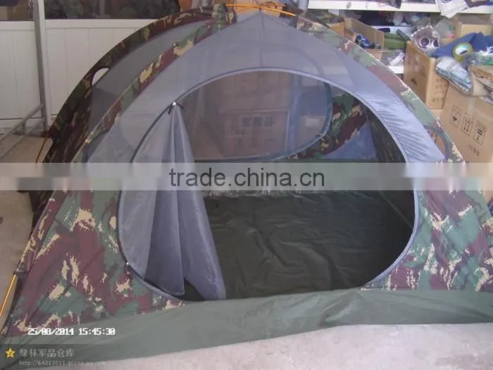 aluminum pole nylon material army double layer winter tent