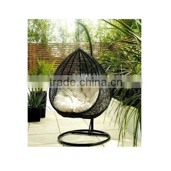 resin SGS hanging wicker basket chair