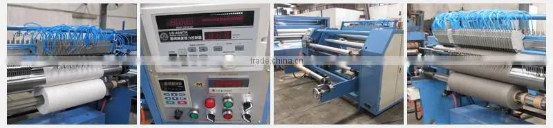 Recycled non-woven fabric slitting machine