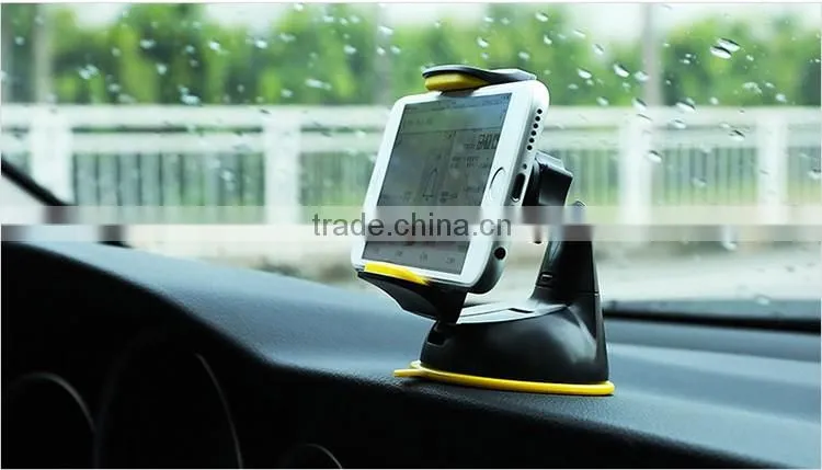 Hot Selling 360 Degree Rotating Smart Mobile Phone Car Holder Universal Sucking Disc Car Holder