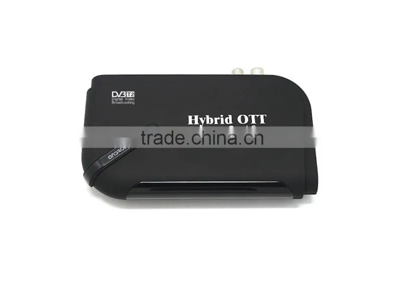 Android quad core amlogic s805 android 4.4 hybrid tv box dvb-t2 decoder