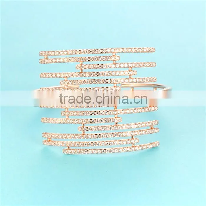 Gold Plated Jewelry Costume Gold Bangle For Ladies Jewelry Factory Direct FB055